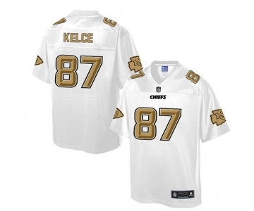 nike nfl jerseys kansas city chiefs #87 kelce Pro Line White[game]