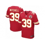 Men Nike Kansas City Chiefs #39 Terrance Mitchell Elite Red Team Color NFL Jersey