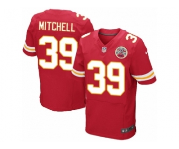 Men Nike Kansas City Chiefs #39 Terrance Mitchell Elite Red Team Color NFL Jersey