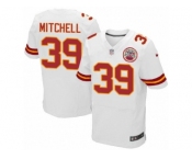 Men Nike Kansas City Chiefs #39 Terrance Mitchell Elite White NFL Jersey