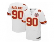 Men Nike Kansas City Chiefs #90 Reggie Ragland Elite White NFL Jersey