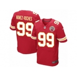 Men Nike Kansas City Chiefs #99 Rakeem Nunez-Roches Elite Red Team Color NFL Jersey