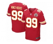 Men Nike Kansas City Chiefs #99 Rakeem Nunez-Roches Elite Red Team Color NFL Jersey