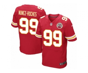 Men Nike Kansas City Chiefs #99 Rakeem Nunez-Roches Elite Red Team Color NFL Jersey