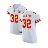 Men's Kansas City Chiefs #32 Marcus Allen White Vapor Untouchable Elite Player Football Jersey