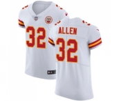 Men's Kansas City Chiefs #32 Marcus Allen White Vapor Untouchable Elite Player Football Jersey