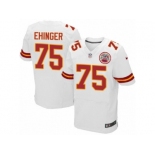 Men's Nike Kansas City Chiefs #75 Parker Ehinger Elite White NFL Jersey