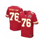 Men's Nike Kansas City Chiefs #76 Laurent Duvernay-Tardif Elite Red Team Color NFL Jersey