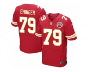 Men's Nike Kansas City Chiefs #79 Parker Ehinger Elite Red Team Color NFL Jersey