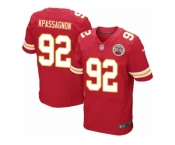 Men's Nike Kansas City Chiefs #92 Tanoh Kpassagnon Elite Red Team Color NFL Jersey