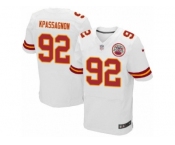 Men's Nike Kansas City Chiefs #92 Tanoh Kpassagnon Elite White NFL Jersey