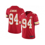 Men's Nike Kansas City Chiefs #94 Jarvis Jenkins Elite Red Rush NFL Jersey