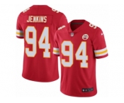 Men's Nike Kansas City Chiefs #94 Jarvis Jenkins Elite Red Rush NFL Jersey