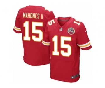 Nike Chiefs #15 Patrick Mahomes II Red Team Color Men's Stitched NFL Elite Jersey