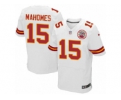 Nike Chiefs #15 Patrick Mahomes II White Men's Stitched NFL Elite Jersey