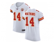 Nike Kansas City Chiefs #14 Sammy Watkins White Men Stitched NFL Vapor Untouchable Elite Jersey