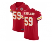 Nike Kansas City Chiefs #59 Reggie Ragland Red Team Color Men Stitched NFL Vapor Untouchable Elite Jersey