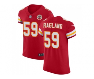 Nike Kansas City Chiefs #59 Reggie Ragland Red Team Color Men Stitched NFL Vapor Untouchable Elite Jersey