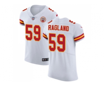 Nike Kansas City Chiefs #59 Reggie Ragland White Men Stitched NFL Vapor Untouchable Elite Jersey