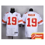 nike jerseys kansas city chiefs #19 jeremy maclin white[Elite][signature]