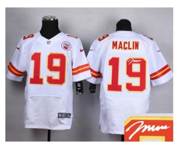 nike jerseys kansas city chiefs #19 jeremy maclin white[Elite][signature]