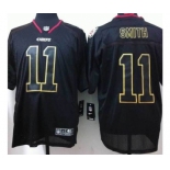 nike nfl jerseys kansas city chiefs #11 smith black[Elite lights out]