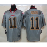 nike nfl jerseys kansas city chiefs #11 smith grey[Elite lights out]