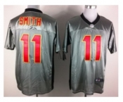 nike nfl jerseys kansas city chiefs #11 smith grey[Elite shadow]