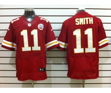 nike nfl jerseys kansas city chiefs #11 smith red[Elite]