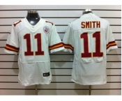 nike nfl jerseys kansas city chiefs #11 smith white[Elite]