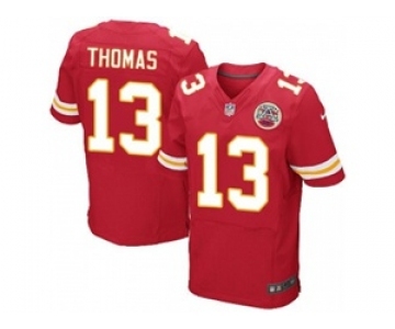 nike nfl jerseys kansas city chiefs #13 deanthony thomas red[Elite]