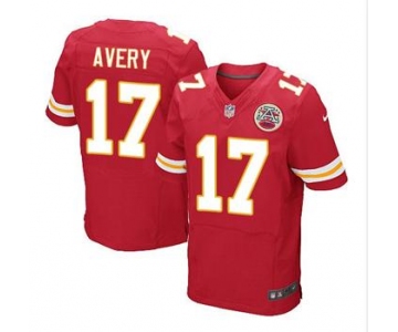 nike nfl jerseys kansas city chiefs #17 avery red[Elite]