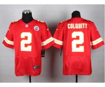 nike nfl jerseys kansas city chiefs #2 colquitt red[Elite]