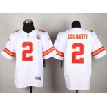 nike nfl jerseys kansas city chiefs #2 colquitt white[Elite]