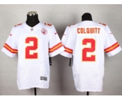 nike nfl jerseys kansas city chiefs #2 colquitt white[Elite]