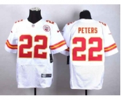 nike nfl jerseys kansas city chiefs #22 peters white[Elite][peters]