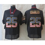 nike nfl jerseys kansas city chiefs #25 charles black[Elite USA flag fashion]