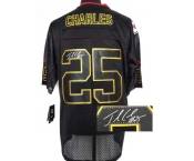 nike nfl jerseys kansas city chiefs #25 charles black[Elite lights out signature]