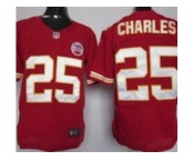 nike nfl jerseys kansas city chiefs #25 charles red[elite]