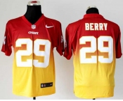 nike nfl jerseys kansas city chiefs #29 berry white-yellow[Elite drift fashion][second version]