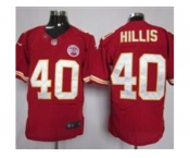 nike nfl jerseys kansas city chiefs #40 hillis red[elite]