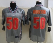 nike nfl jerseys kansas city chiefs #50 houston grey[Elite vapor][houston]