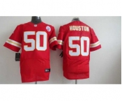 nike nfl jerseys kansas city chiefs #50 houston red[Elite][houston]