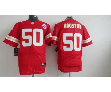 nike nfl jerseys kansas city chiefs #50 houston red[Elite][houston]