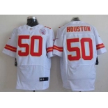 nike nfl jerseys kansas city chiefs #50 houston white[Elite][houston]