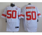 nike nfl jerseys kansas city chiefs #50 houston white[Elite][houston]