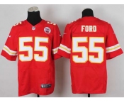 nike nfl jerseys kansas city chiefs #55 ford red[Elite]