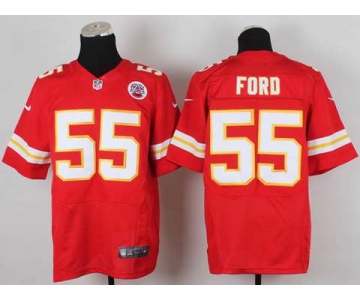 nike nfl jerseys kansas city chiefs #55 ford red[Elite]