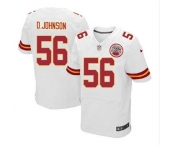 nike nfl jerseys kansas city chiefs #56 d.johnson white[Elite]