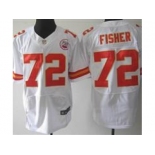 nike nfl jerseys kansas city chiefs #72 eric fisher white [Elite]